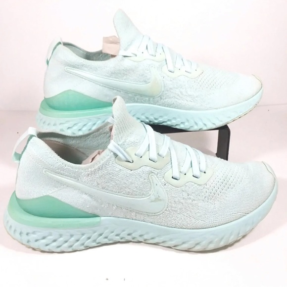 Epic React Flyknit 2 Teal Tint Women's 9.5 Running. - Picture 3 of 11